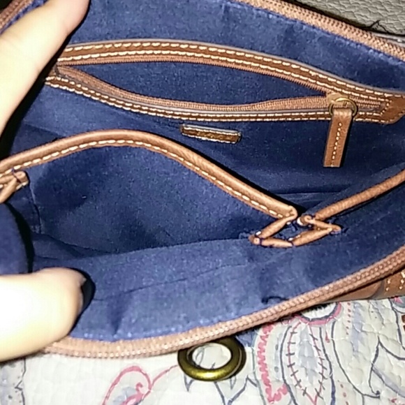 NWOT Chaps Ikat Satchel Handbag - Picture 5 of 8